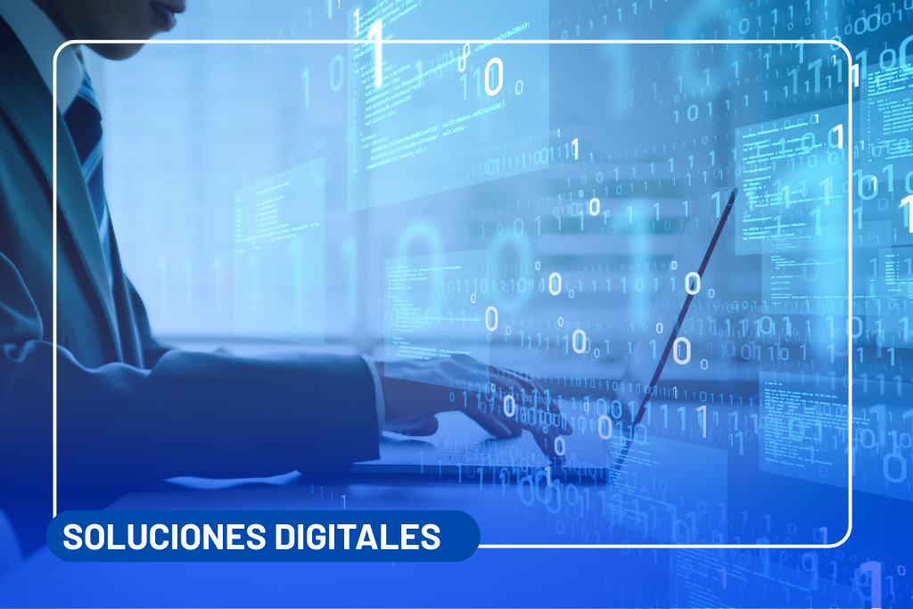 Interfaz de la plataforma digitales