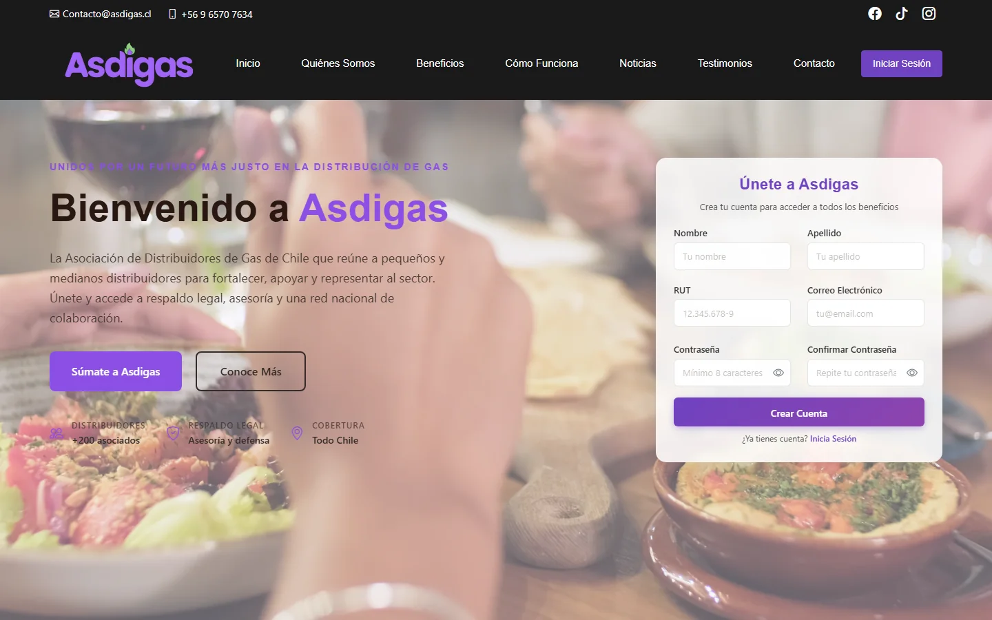 Asdigas — Asociación de Distribuidores de Gas