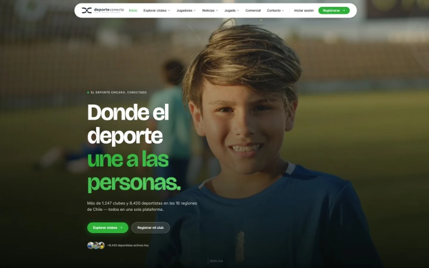 DeporteConecta — el deporte chileno conectado