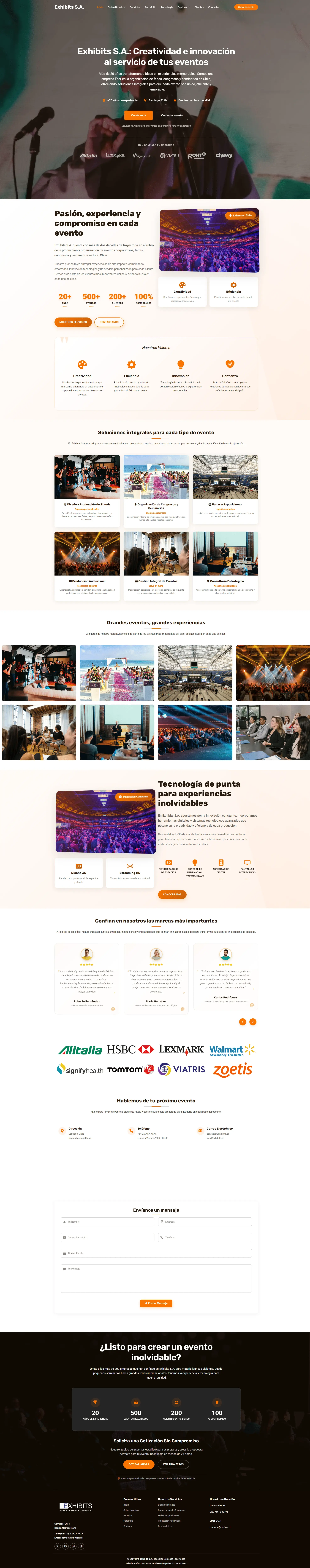 Exhibits - Organización de Eventos